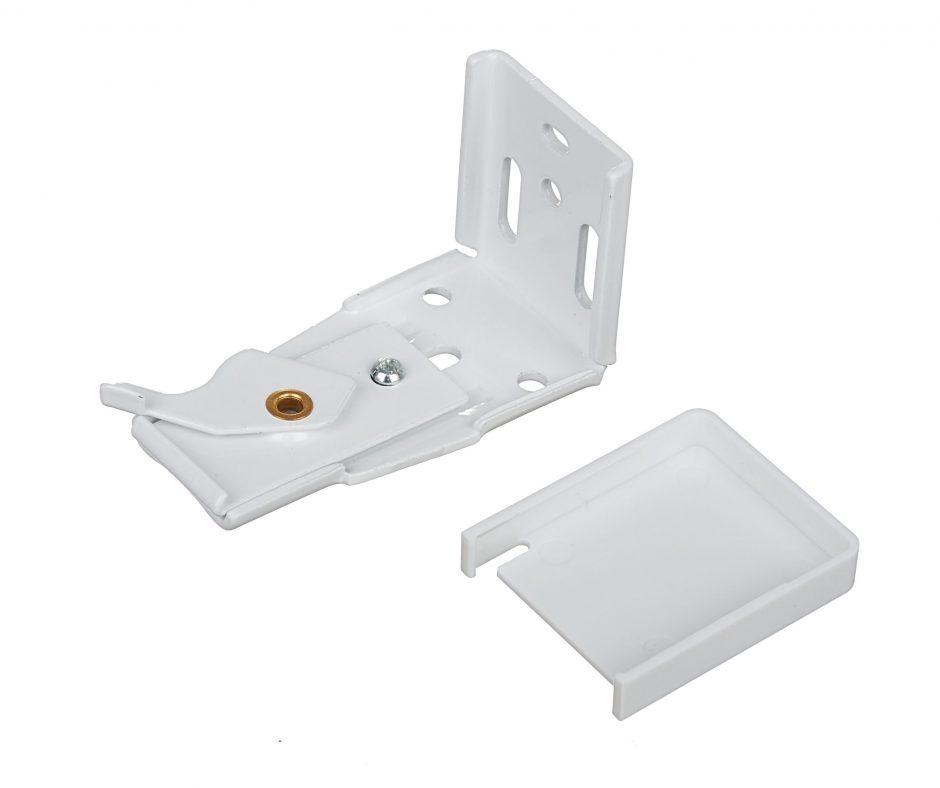 Heavy single camlock bracket with cover